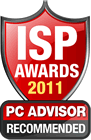 PC Advisor ISP Awards 2011 - Recommended