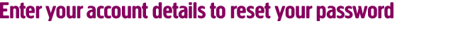 Password recovery