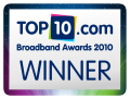 Top 10 Broadband Award 2010