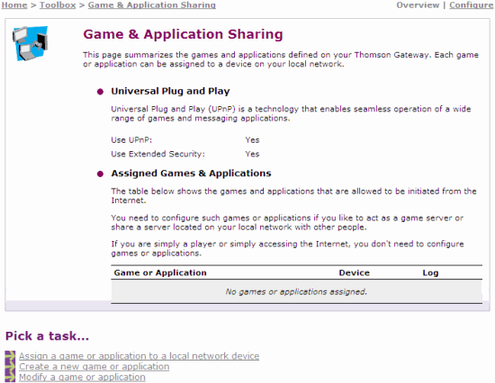 Game & Application