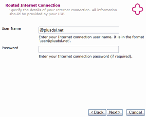 Choose Data Default to continue.