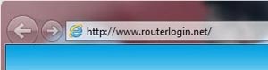 Enter the router IP into your web browser