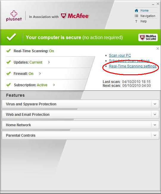 Real-Time Scanning link