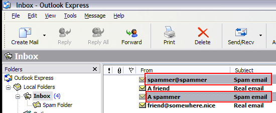 Outlook Express - Select Messages