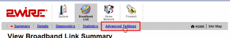 Advanced Settings