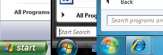 Windows Start Buttons